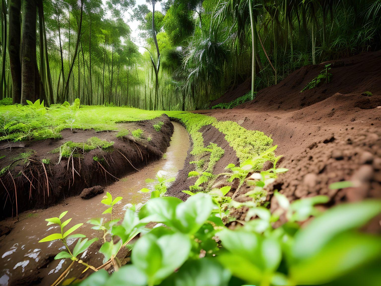 怎样减少土壤侵蚀？建立植被覆盖，水土保持